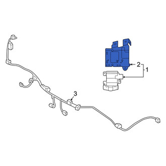 Hyundai OE - Right Blind Spot Detection System Warning Sensor Bracket