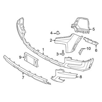 Hyundai OE - Front Bumper & Grille - Bumper & Components (Bumper Cover & Trim)