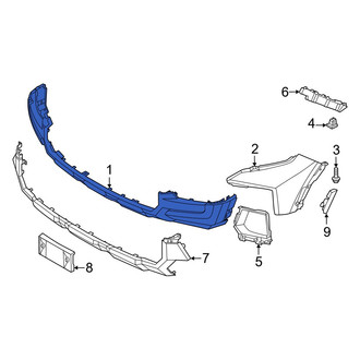 Hyundai OE - Front Lower Bumper Cover