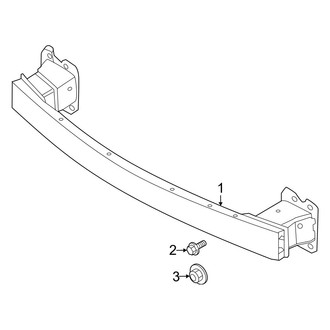Hyundai OE - Front Bumper & Grille - Bumper & Components (Bumper Support), (XRT)