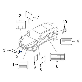 Hyundai OE - Caution Label