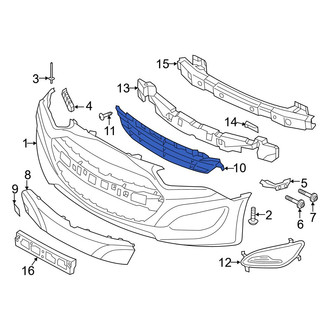 Hyundai OE - Front Lower Grille