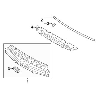 Hyundai OE - Grille & Components