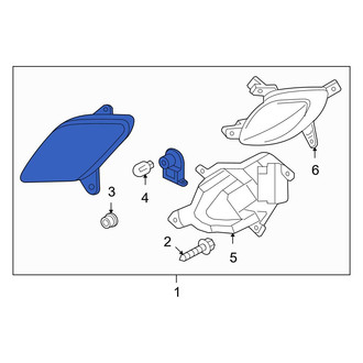 Hyundai OE - Front Left Fog Light