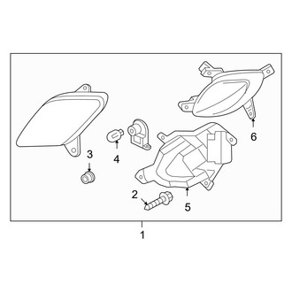 Hyundai OE - Front Lamps - Fog Lamps