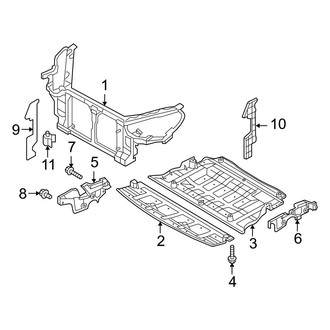 Hyundai OE - Radiator Support