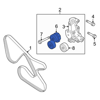 Hyundai OE - Accessory Drive Belt Tensioner Assembly