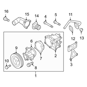Hyundai OE - Cooling - Water Pump (2.0L)