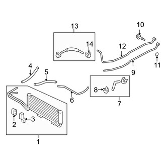 Hyundai OE - Cooling - Trans Oil Cooler (2.0L Automatic Tr)