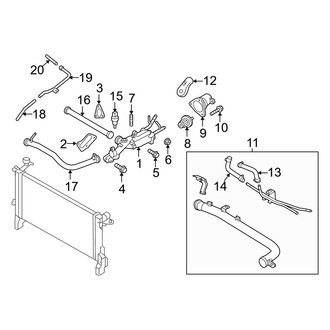 Hyundai OE - Cooling - Hoses & Lines