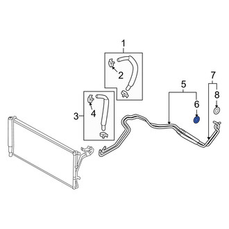 Hyundai OE - Automatic Transmission Oil Cooler O-Ring