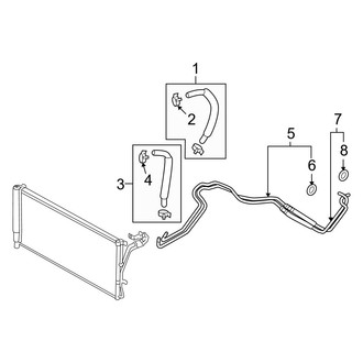 Hyundai OE - Cooling - Trans Oil Cooler (3.8L)