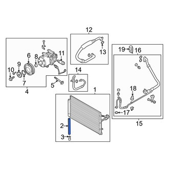 Hyundai OE - A/C Receiver Drier