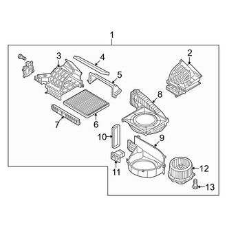 Hyundai OE - Air Conditioner & Heater - Blower Motor & Fan (3.8 / 3.8 R-Spec / 3.8 Ultimate)