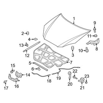 Hyundai OE - Hood & Components
