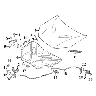 Hyundai OE - Hood & Components