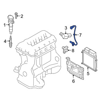 Hyundai OE - Engine Crankshaft Position Sensor