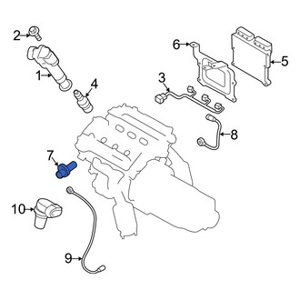 Hyundai OE - Engine Crankshaft Position Sensor