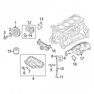 2013 Hyundai Genesis Coupe OEM Engine Parts - Rebuild Kits | CARiD