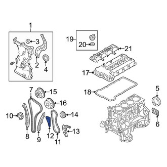 Hyundai OE - Engine Timing Chain Guide