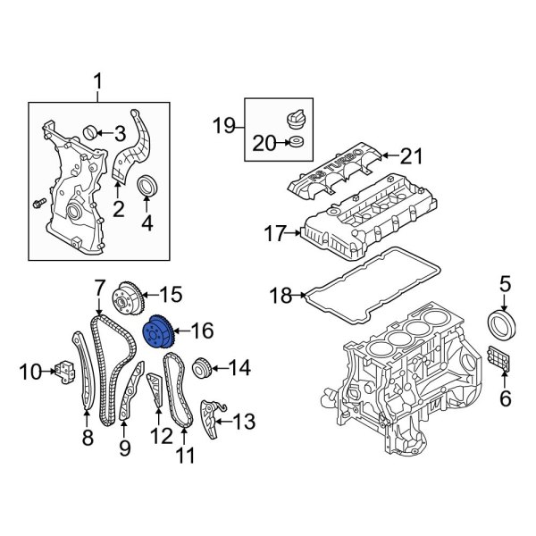 Engine Timing Camshaft Sprocket