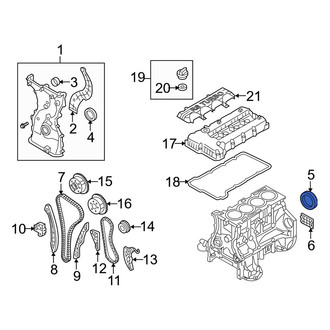 Hyundai OE - Rear Engine Crankshaft Seal