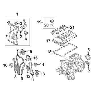 Hyundai OE - Engine - Valve & Timing Covers (2.0T / 2.0T Premium / 2.0T R-Spec)