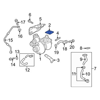 Hyundai OE - Turbocharger Gasket