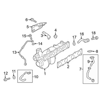 Hyundai OE - Engine - Turbocharger & Components (2.0L)