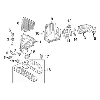 Hyundai OE - Engine - Air Intake (3.8L)