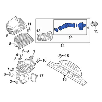 Hyundai OE - Engine Air Intake Hose
