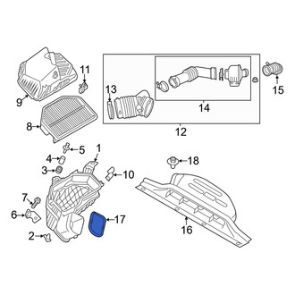 Hyundai OE - Engine Air Intake Hose Seal