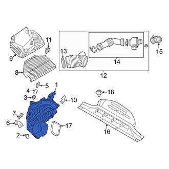 Hyundai OE - Air Filter Housing