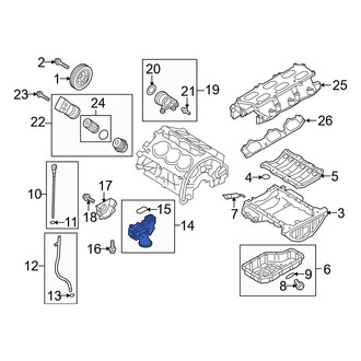 Hyundai OE - Engine Oil Pump