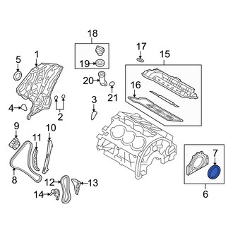 Hyundai OE - Rear Engine Crankshaft Seal