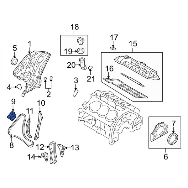 Engine Timing Chain Guide