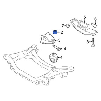 Hyundai OE - Engine Mount Nut