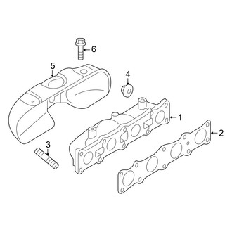 Hyundai OE - Exhaust System - Exhaust Manifold