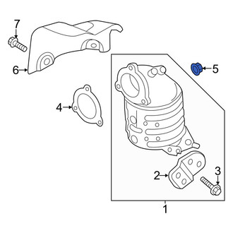 Hyundai OE - Turbocharger Nut