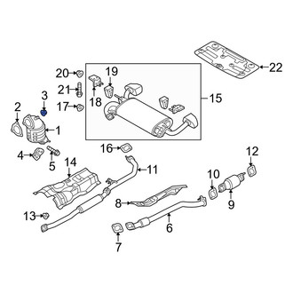 Hyundai OE - Turbocharger Nut