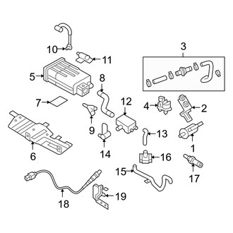 Hyundai OE - Emission System - Emission Components (2.0T / 2.0T Premium / 2.0T R-Spec)