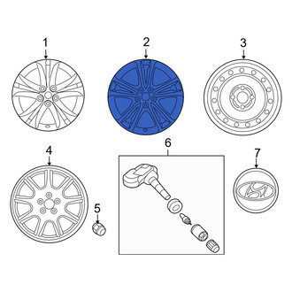 Hyundai OE - Wheel