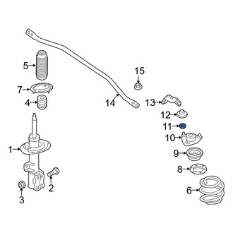Hyundai OE - Suspension Crossmember Nut