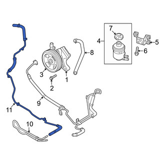 Hyundai OE - Power Steering Return Hose