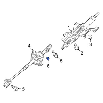 Hyundai OE - Steering Shaft Universal Joint Nut