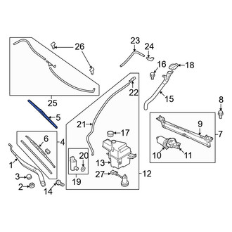 Hyundai OE - Wiper Blade