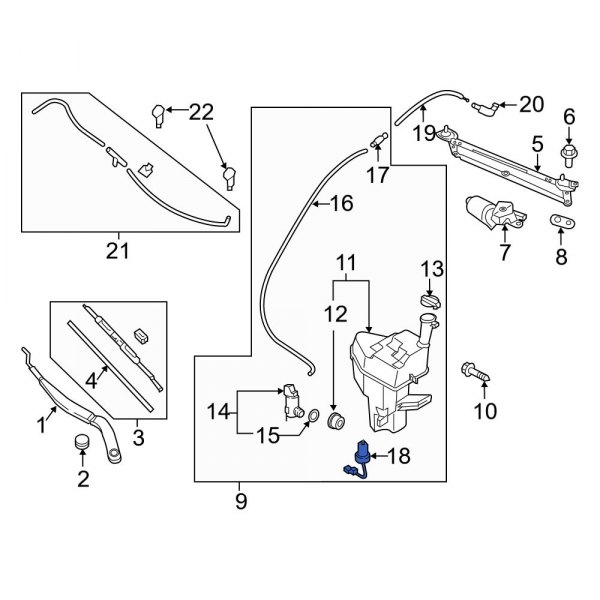 Washer Fluid Level Sensor