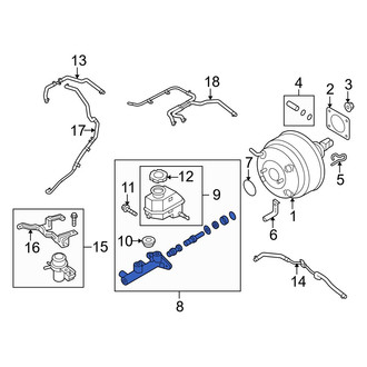 Hyundai OE - Brake Master Cylinder