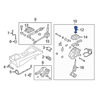 Hyundai OE - Automatic Transmission Shift Lever Knob