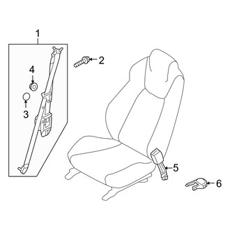 Hyundai OE - Restraint Systems - Front Seat Belts